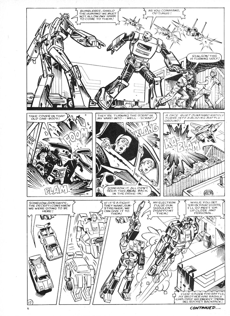 Transformers Comics Collection: Unleash the Epic Battle of Autobots vs. Decepticons!