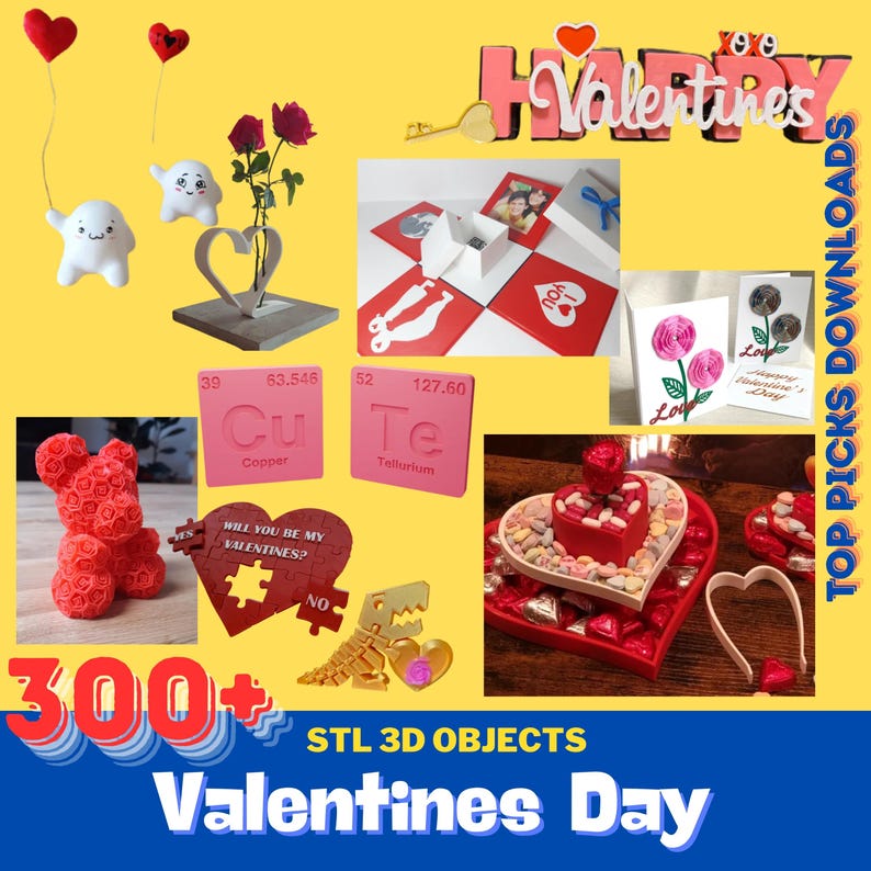 Valentine’s Day STL bundle, 3D Valentine’s Day designs, Valentine’s 3D printing files, heart STL designs, 3D printing Valentine’s gifts, romantic décor STL, 3D printed keychains for Valentine’s, jewelry organizers STL, 3D printed Valentine’s decorations, heart-shaped gift boxes STL, Valentine cookie cutters, custom Valentine’s Day gifts STL, Valentine’s décor 3D designs, personalized Valentine’s gifts, STL files for 3D printing, Valentine’s 3D projects, heart ornaments STL, Valentine’s Day gift ideas, STL f