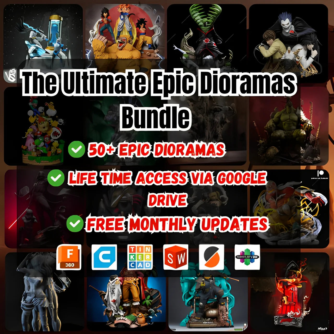 epic dioramas, 3D diorama STL, fantasy diorama designs, sci-fi dioramas, 3D models for tabletop games, tabletop diorama STL, diorama printable models, 3D diorama prints, collectible dioramas, 3D printable scenes, fantasy diorama models, tabletop terrain models, diorama designs, warhammer dioramas, Dungeons and Dragons diorama, 3D diorama files, diorama design pack, 3D models for collectors, 3D diorama scenery, diorama for games, 3D printed dioramas, epic dioramas for display, 3D STL fantasy scenes, diorama