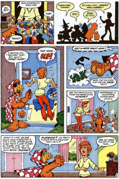 ALF Comic Collection Digital Set: Relive the 1980s with Hilarious Adventures!