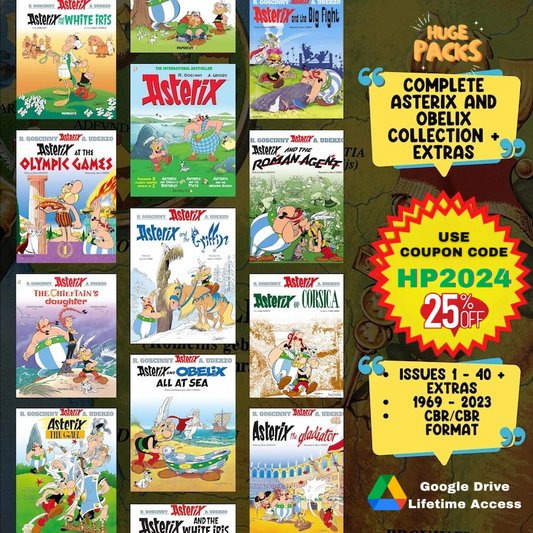 Complete Asterix Comics Digital Collection: Adventures of Asterix & Obelix