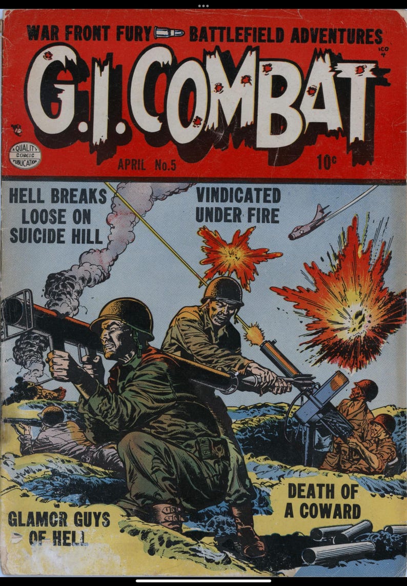 Complete G.I. Combat Comics Digital Collection: Epic Tales of War & Heroism