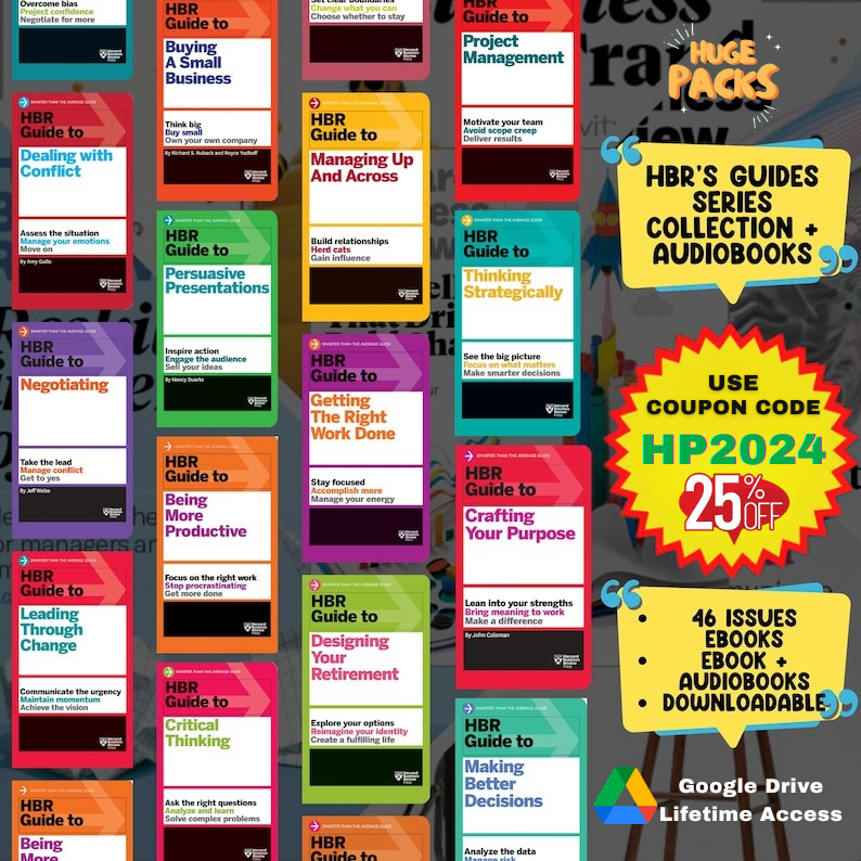 HBR Guide Series, Business Skills Digital Collection, Leadership eBooks, Professional Development PDF, Business Productivity Guide, Harvard Business Review Guides, Management Digital Collection, Business Strategy eBook, HBR Professional Tips, Digital Leadership Resources, Career Development Collection, Business Communication Guides, Management eBooks for Professionals, Team Leadership Strategies, Work Productivity eBooks, Instant Download Business Guides, HBR Business Insights, Entrepreneur eBook Collection