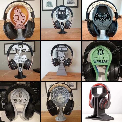 Headphone stand STL, 3D printable headphone stand, gaming station stands STL, modern headphone stand design, minimalist headphone stand STL, 3D printed headphone holder, customizable headphone stands, desk organizer STL, gaming setup organization STL, sturdy headphone stand design, easy print headphone stand, stylish headphone stand 3D model, premium headphone stand STL, ergonomic headphone stand STL, space-saving headphone stand design, futuristic headphone stand STL, 3D printed desk accessories, headphone
