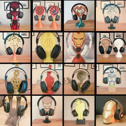 Headphone stand STL, 3D printable headphone stand, gaming station stands STL, modern headphone stand design, minimalist headphone stand STL, 3D printed headphone holder, customizable headphone stands, desk organizer STL, gaming setup organization STL, sturdy headphone stand design, easy print headphone stand, stylish headphone stand 3D model, premium headphone stand STL, ergonomic headphone stand STL, space-saving headphone stand design, futuristic headphone stand STL, 3D printed desk accessories, headphone