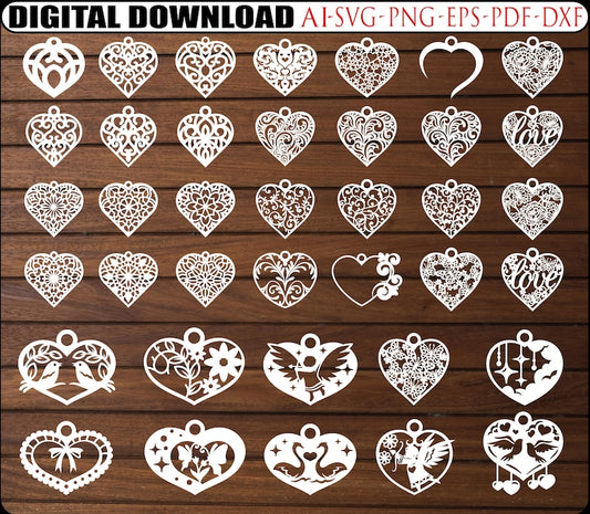 heart earring SVG, laser cut heart earrings, Glowforge earrings SVG, Cricut jewelry designs, heart pendant SVG, laser cutting earrings, jewelry SVG bundle, custom heart earrings SVG, heart jewelry designs, heart earrings for Glowforge, Cricut jewelry templates, laser cut jewelry pendants, jewelry SVG files, personalized heart earrings, geometric heart SVG, heart pendant laser cut file, earrings cutting file, SVG for jewelry pendants, Glowforge jewelry SVG, Cricut earring designs, handmade earrings SVG, lase