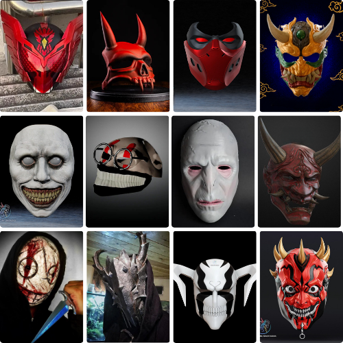 scary masks STL, horror mask designs STL, 3D printable scary masks, Halloween mask STL files, cosplay mask STL, 3D printed Halloween masks, monster mask STL, creepy skull masks STL, 3D printing masks for events, spooky masks for cosplay, demonic mask STL, terrifying mask designs, horror collectible masks STL, 3D printed masks for Halloween, customizable horror masks, scary skull STL files, Halloween 3D printable masks, 3D printable monster masks, mask STL files for 3D printing, 3D printed Halloween decorati