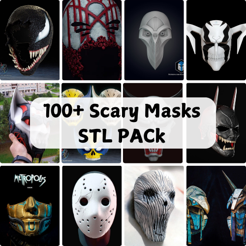 scary masks STL, horror mask designs STL, 3D printable scary masks, Halloween mask STL files, cosplay mask STL, 3D printed Halloween masks, monster mask STL, creepy skull masks STL, 3D printing masks for events, spooky masks for cosplay, demonic mask STL, terrifying mask designs, horror collectible masks STL, 3D printed masks for Halloween, customizable horror masks, scary skull STL files, Halloween 3D printable masks, 3D printable monster masks, mask STL files for 3D printing, 3D printed Halloween decorati