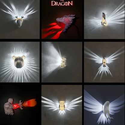 Shadow Lamp STL, 3D printable shadow lamp, wall-mounted lamps STL, light effect lamps, 3D printing wall lights, home décor STL designs, fantasy wall light STL, mystical light designs, 3D lamps for home decor, STL dragon lamp design, 3D printed night owl light, illuminated wall art STL, pegasus wall light STL, 3D printed mood lighting, home lighting décor STL, 3D printing lamp designs, decorative lamps STL, modern shadow lighting STL, 3D printed warrior lamp, customizable lamp designs, dragon and fantasy lig