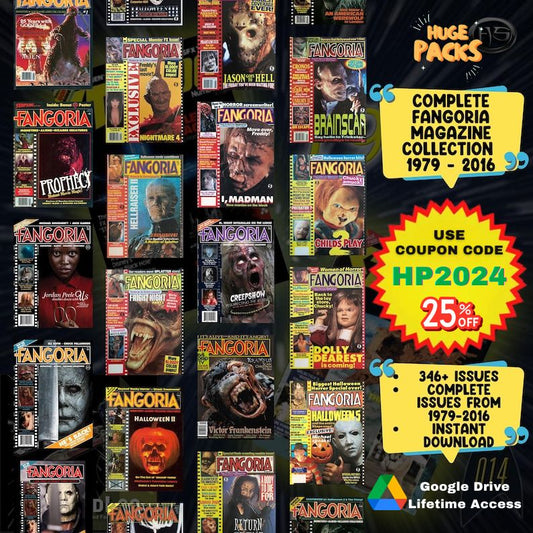 Complete Fangoria Magazine Digital Archive – Ultimate Horror Collection (1979–2016)