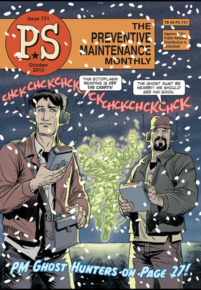 PS Magazine Digital Collection: Comic-Style Military Maintenance Monthly