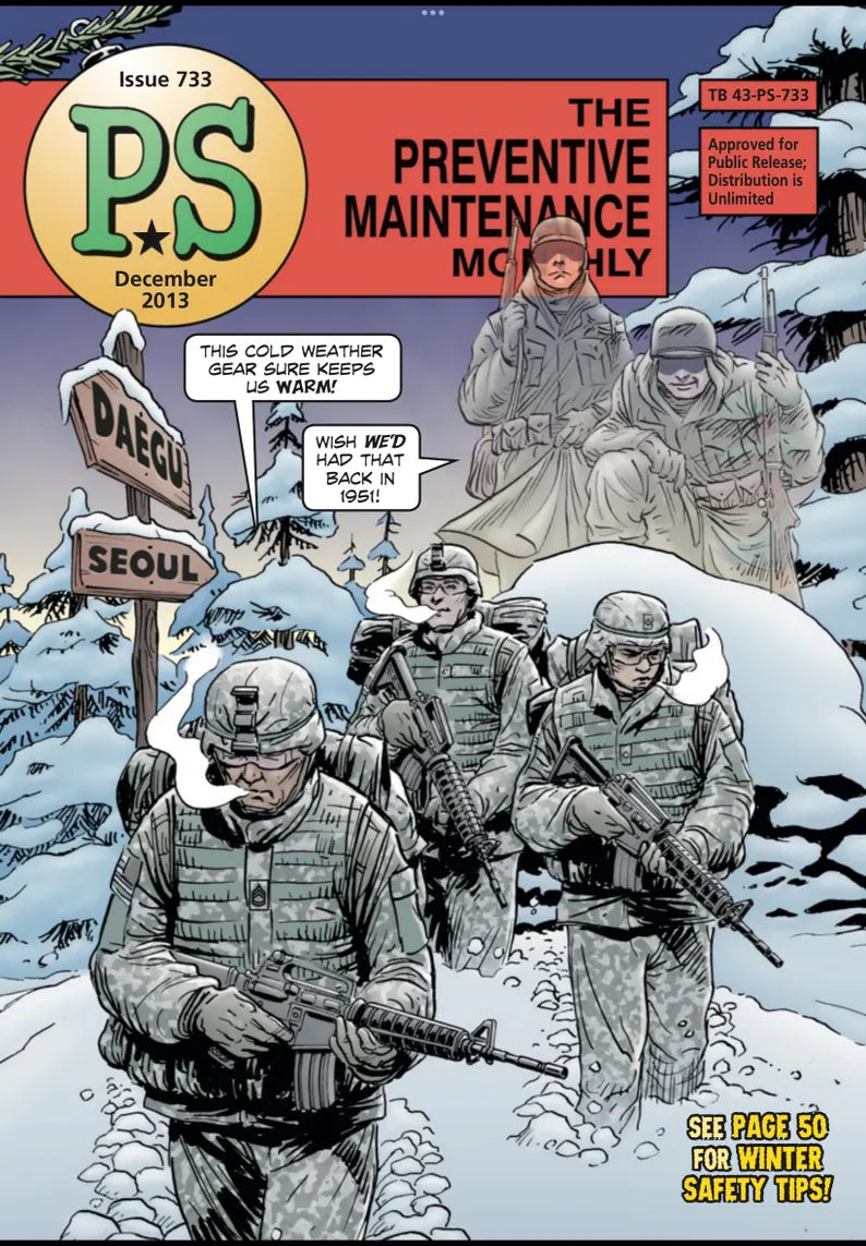 PS Magazine Digital Collection: Comic-Style Military Maintenance Monthly