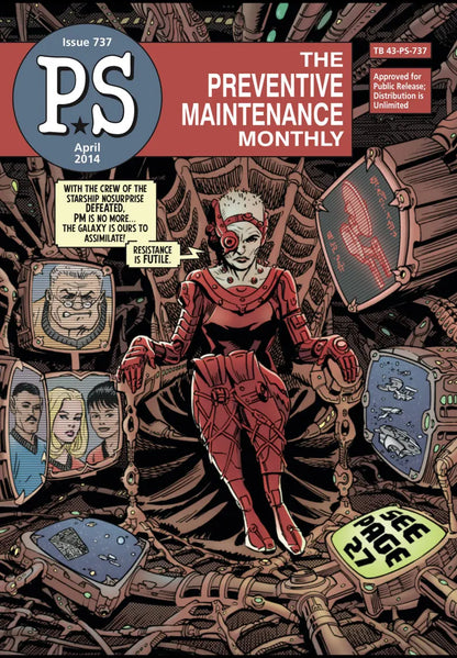 PS Magazine Digital Collection: Comic-Style Military Maintenance Monthly