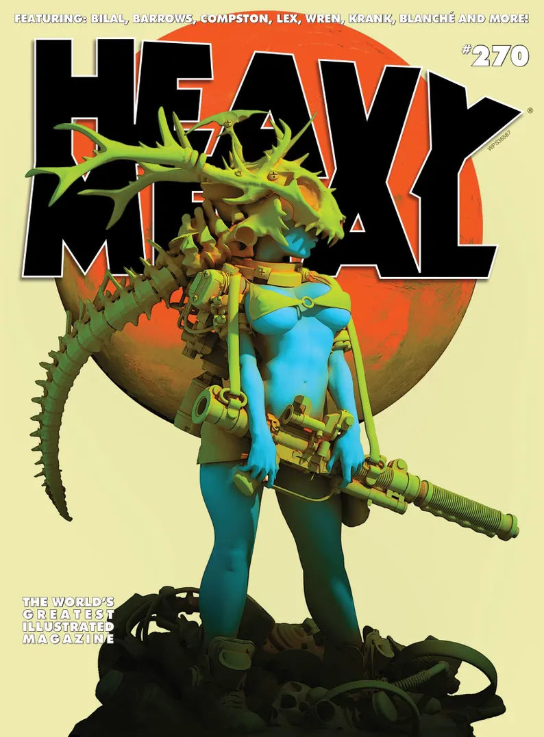 Complete Heavy Metal Magazine Digital Collection – Iconic Sci-Fi & Fantasy Anthology