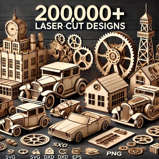 200,000+ CUTTING MACHINE DESIGNS