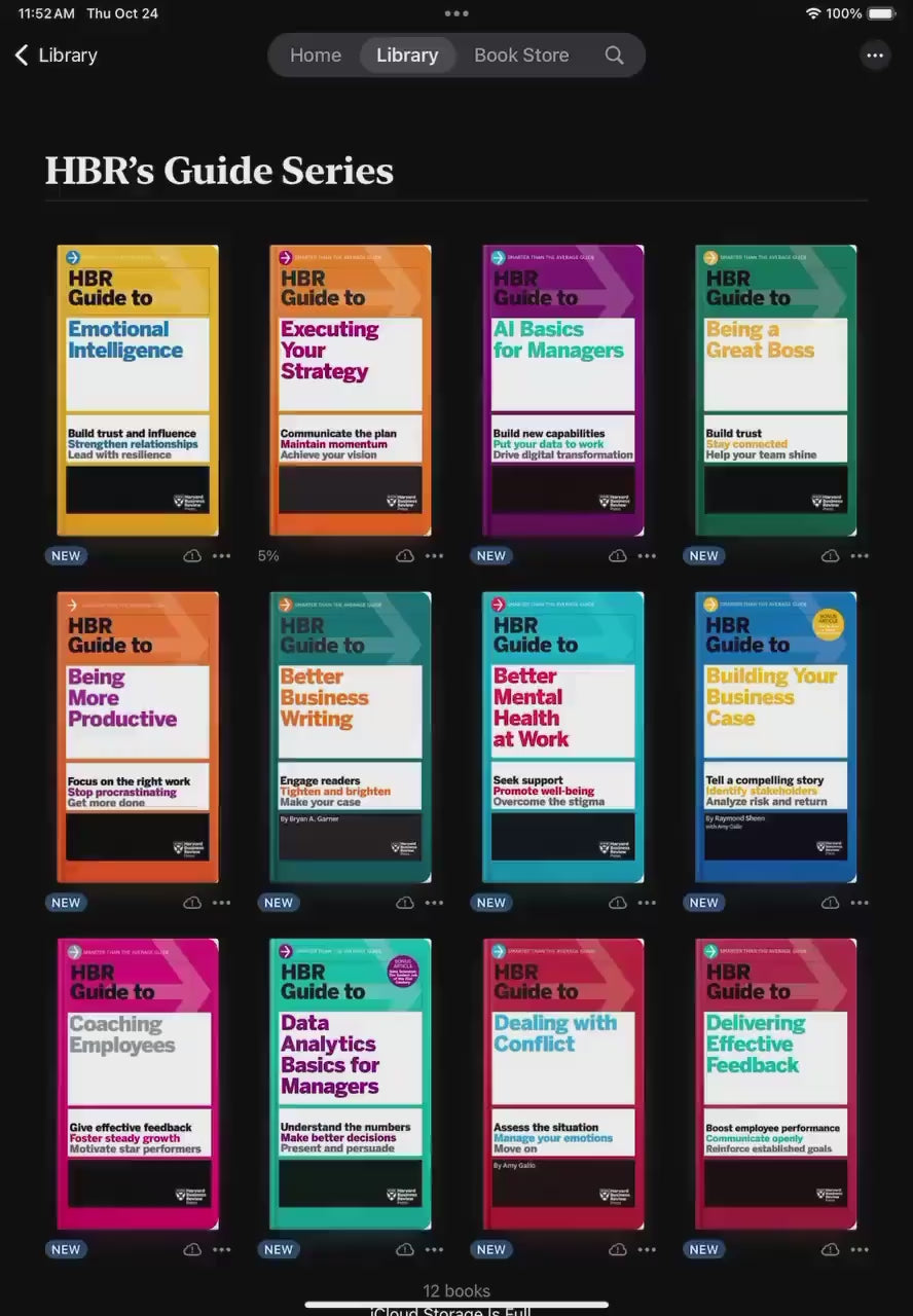 HBR Guide Series, Business Skills Digital Collection, Leadership eBooks, Professional Development PDF, Business Productivity Guide, Harvard Business Review Guides, Management Digital Collection, Business Strategy eBook, HBR Professional Tips, Digital Leadership Resources, Career Development Collection, Business Communication Guides, Management eBooks for Professionals, Team Leadership Strategies, Work Productivity eBooks, Instant Download Business Guides, HBR Business Insights, Entrepreneur eBook Collection