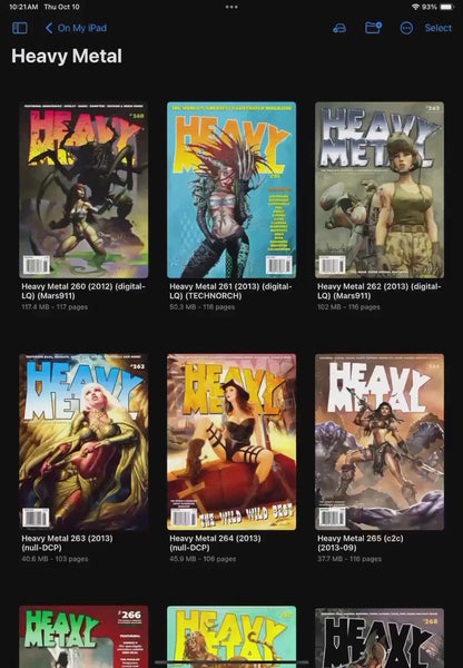 Complete Heavy Metal Magazine Digital Collection – Iconic Sci-Fi & Fantasy Anthology