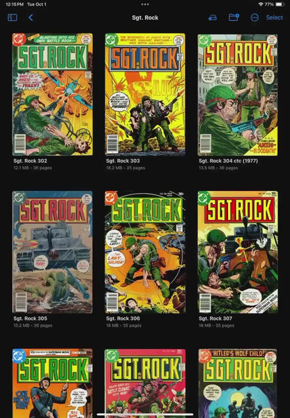 Our Army at War & Sgt. Rock Digital Collection: Classic WWII Comics