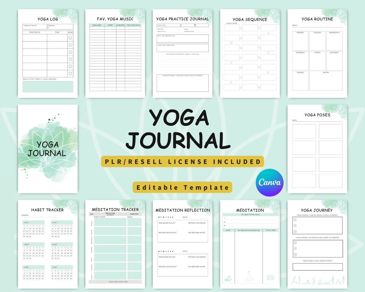 PLR Journal & Planner Bundle