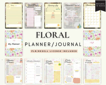 PLR Journal & Planner Bundle